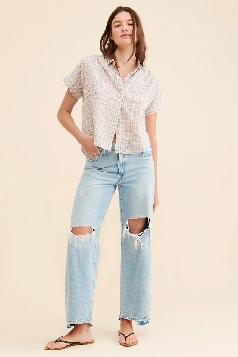Madewell Hilltop Plaid Shirt