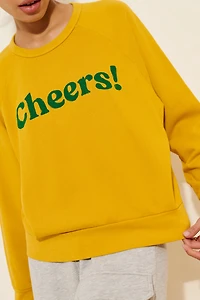Letluv Cheers Crewneck Sweatshirt