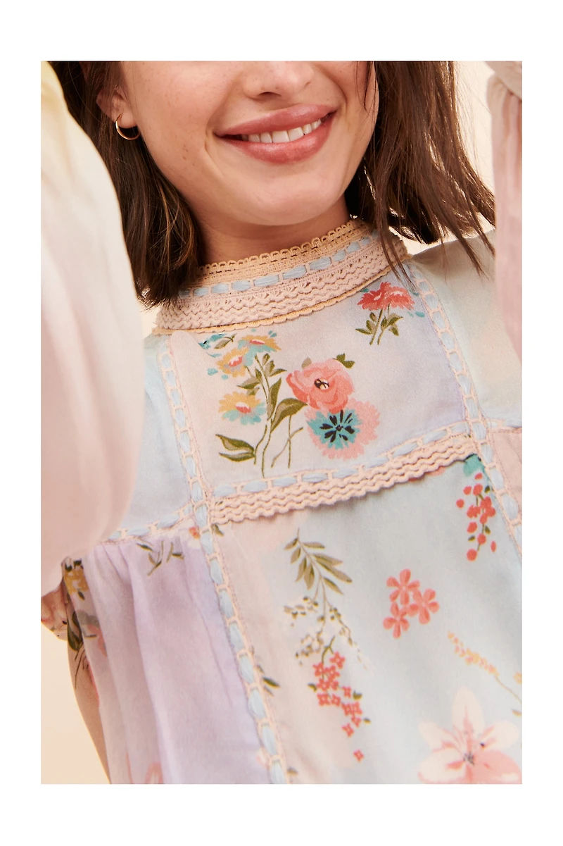 Bl-nk Waronia Floral Blouse