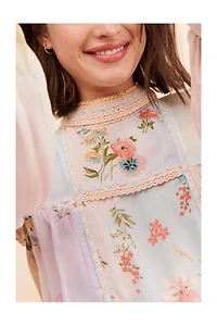 Bl-nk Waronia Floral Blouse