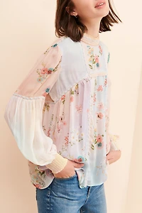 Bl-nk Waronia Floral Blouse