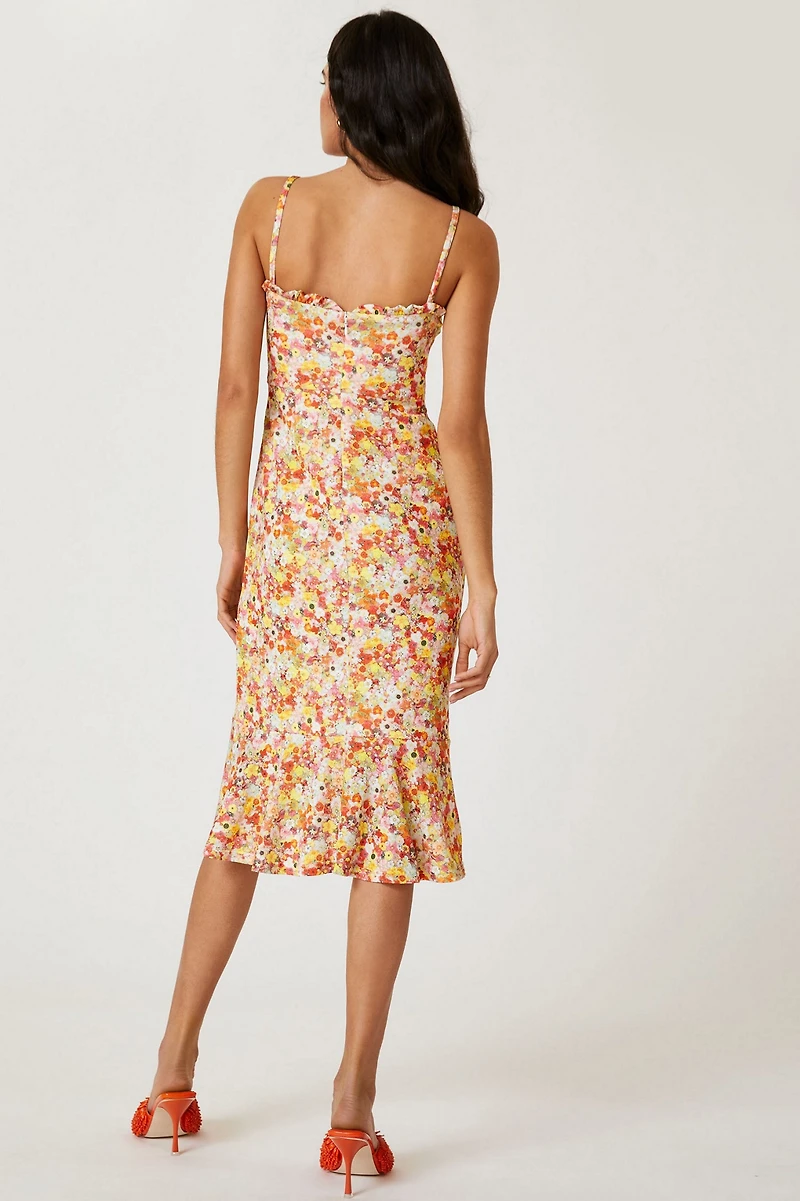Hutch Bare Slim Midi Dress
