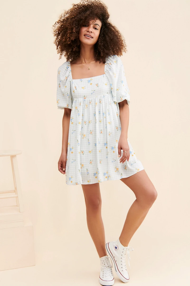 Sweet en Forme Gingham Mini Dress