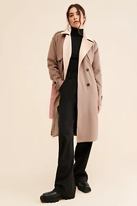 Noize Malia Trench Coat