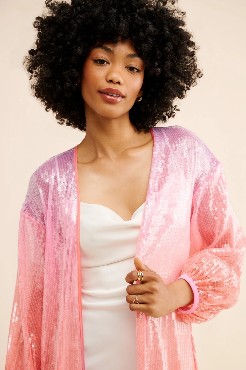 Hutch Sequin Ombre Duster