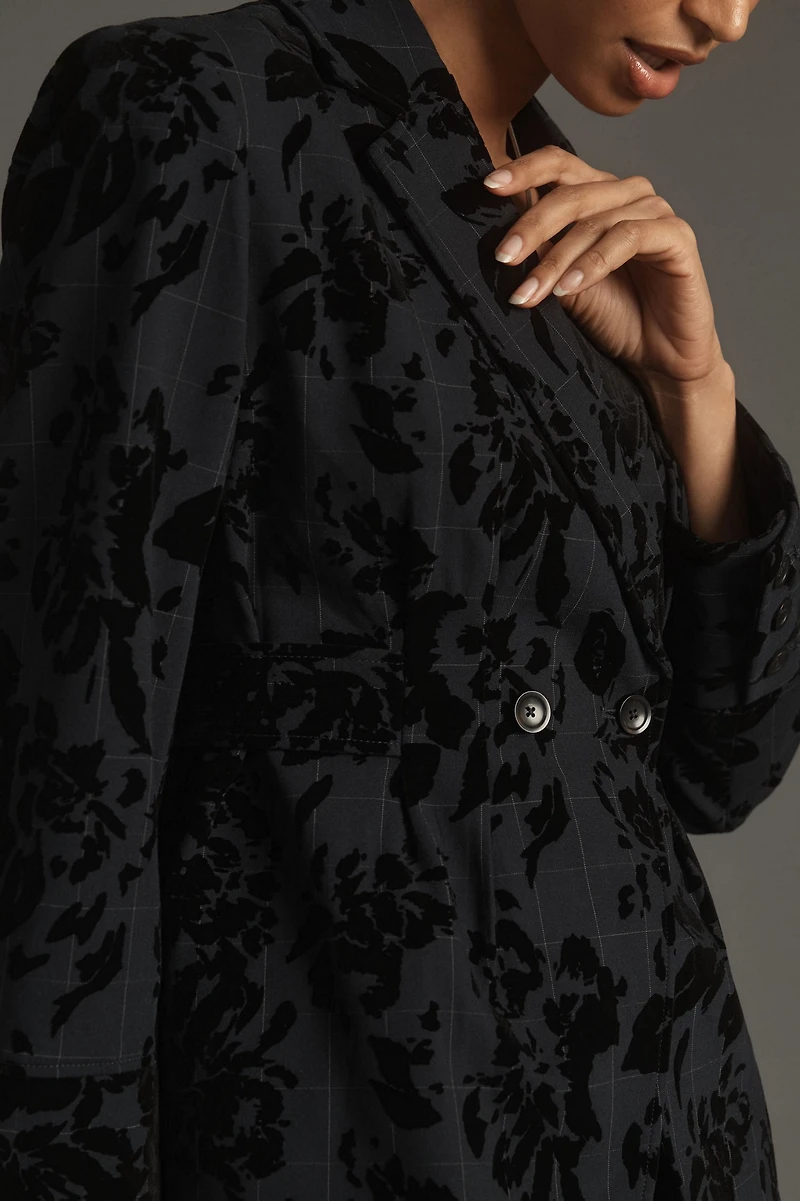 Floral Menswear Blazer