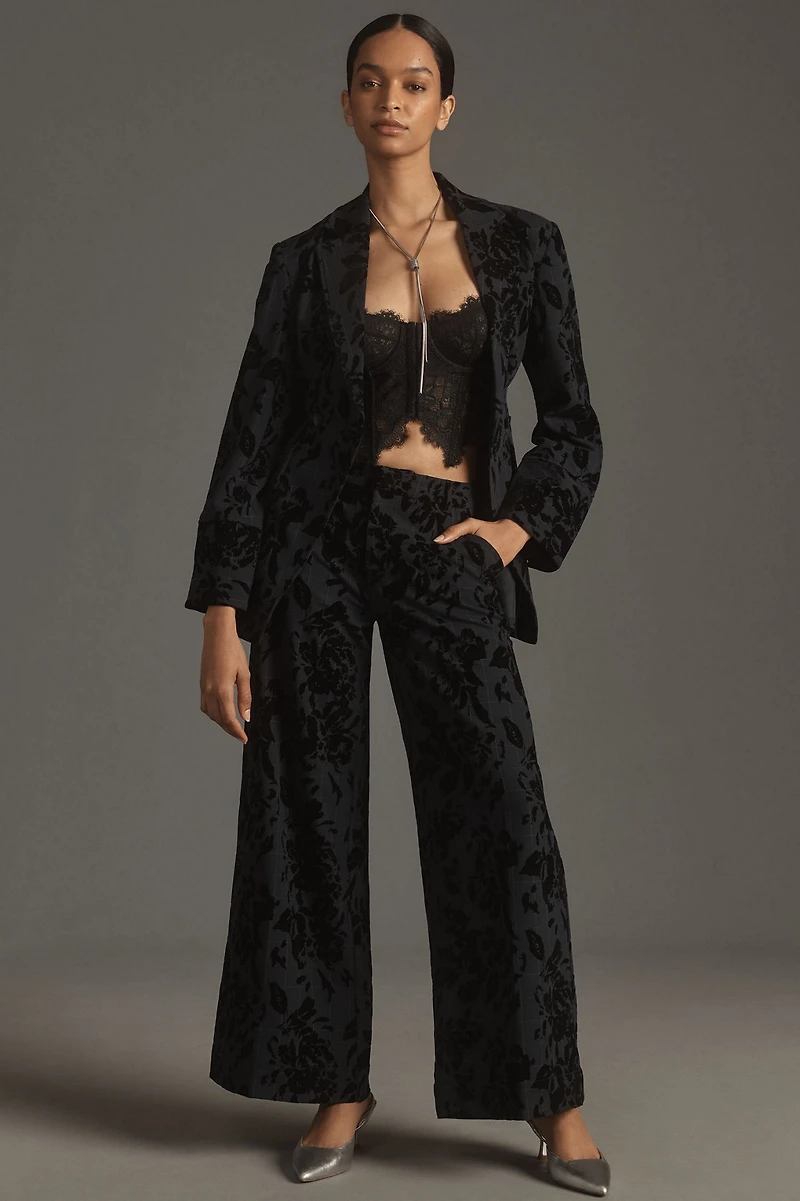 Floral Menswear Blazer