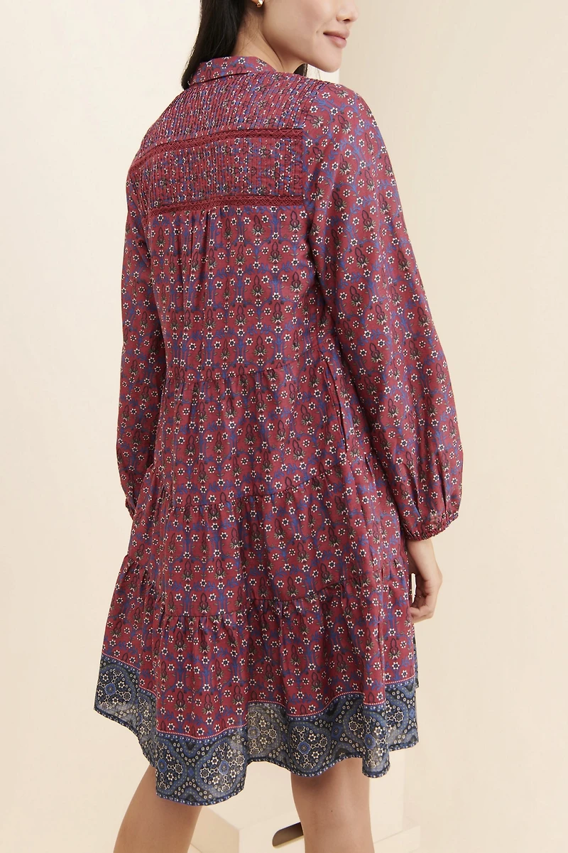 Diyana Tiered Tunic Dress
