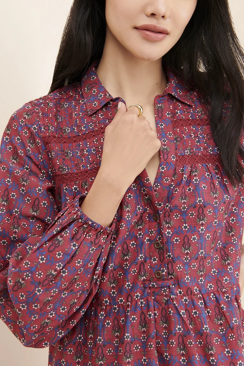 Diyana Tiered Tunic Dress