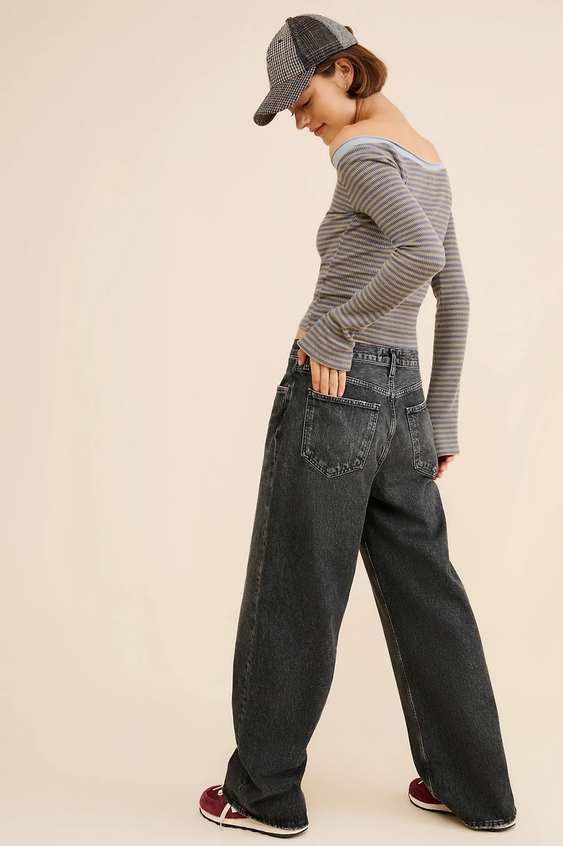 AGOLDE Low Slung Baggy Straight Jeans