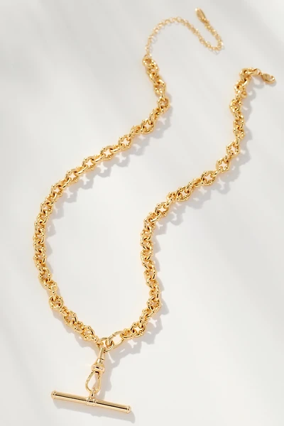Delicate Bar Charm Necklace