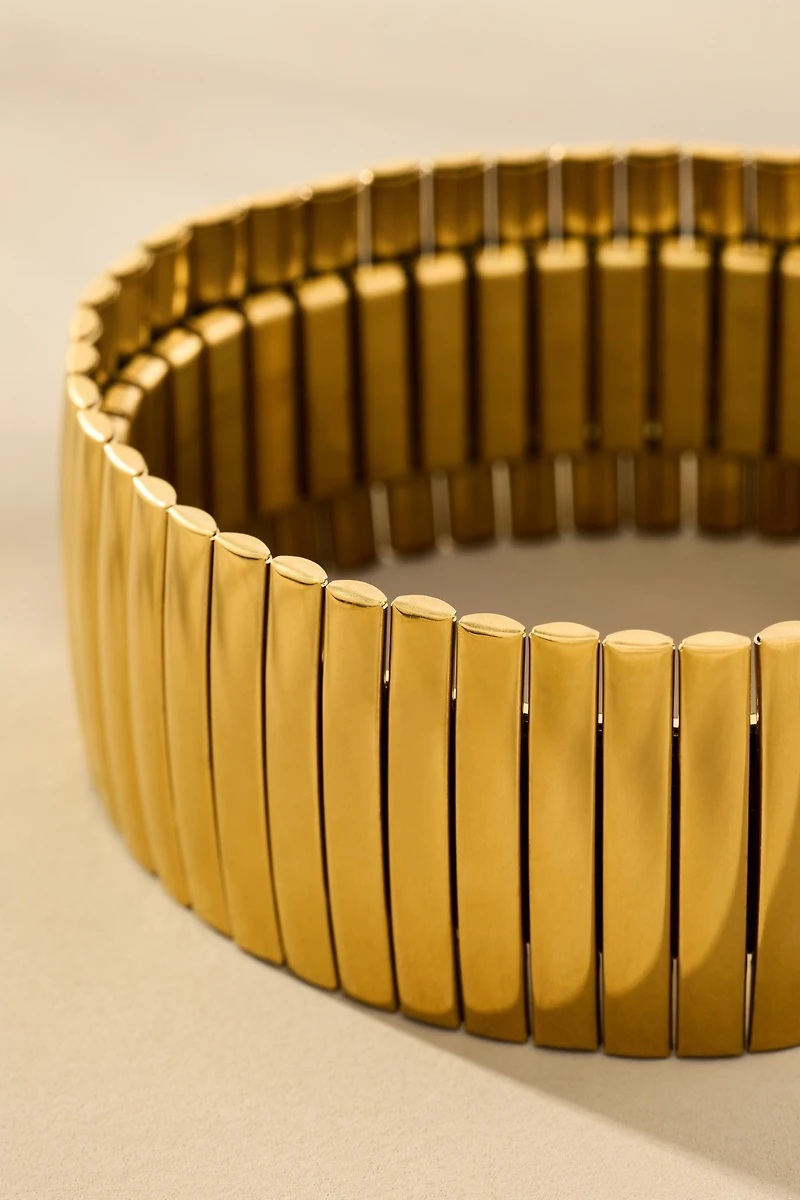 Chunky Stretch Metal Bracelet