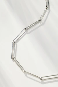 Delicate Paperclip Necklace