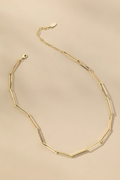 Delicate Paperclip Necklace