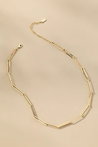 Delicate Paperclip Necklace