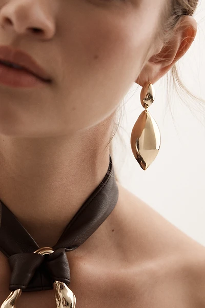 Twisted Teardrop Earrings