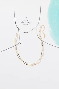 Large Link Chain Necklace