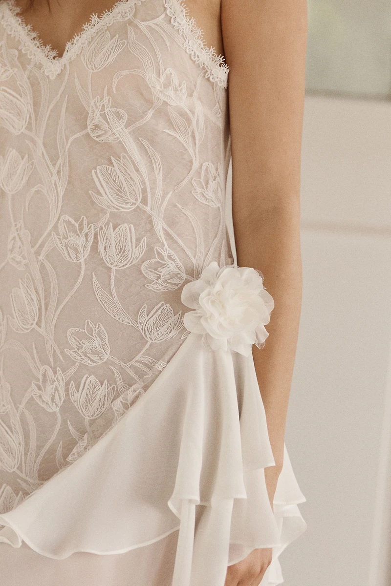 Rya Collection Asymmetrical Gown