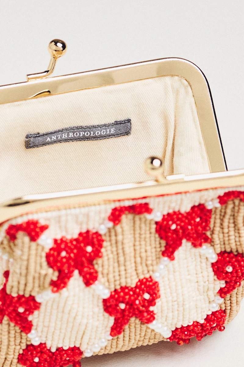 Beaded Kiss-Lock Coin Purse