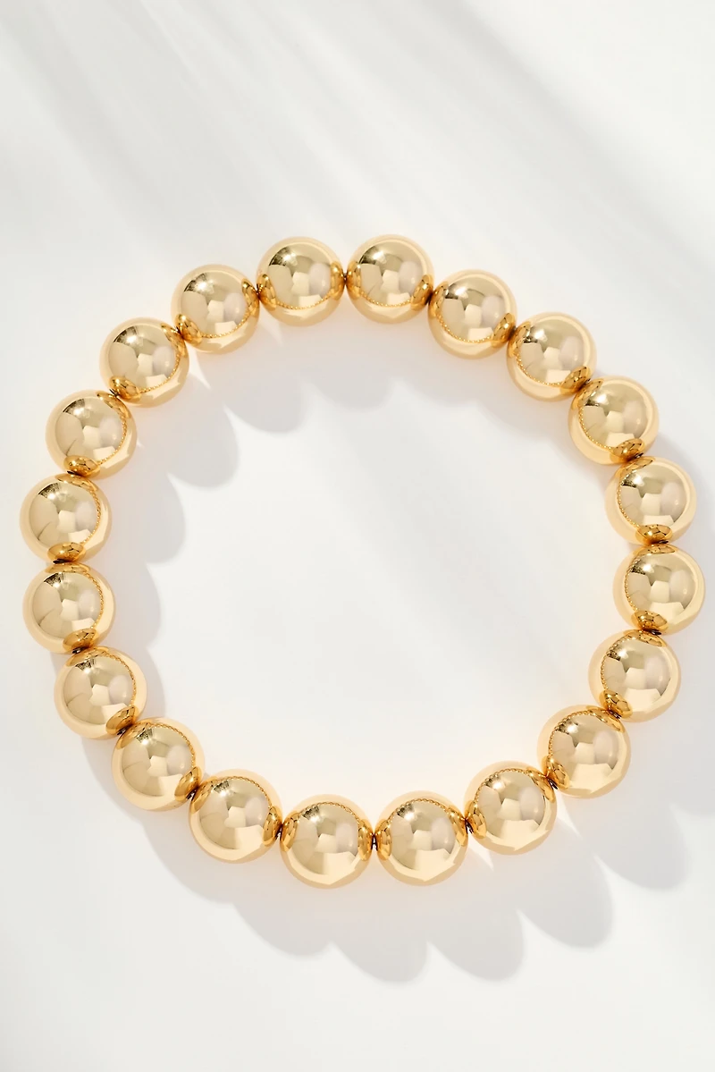 Large Beaded Choker Necklace