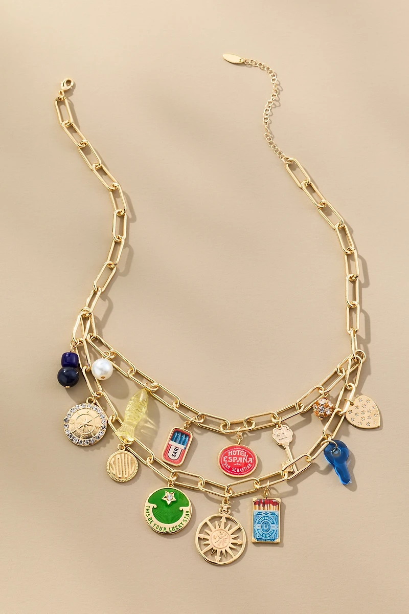 Maeve Statement Charm Necklace