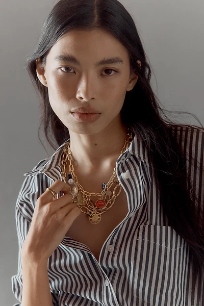 Maeve Statement Charm Necklace