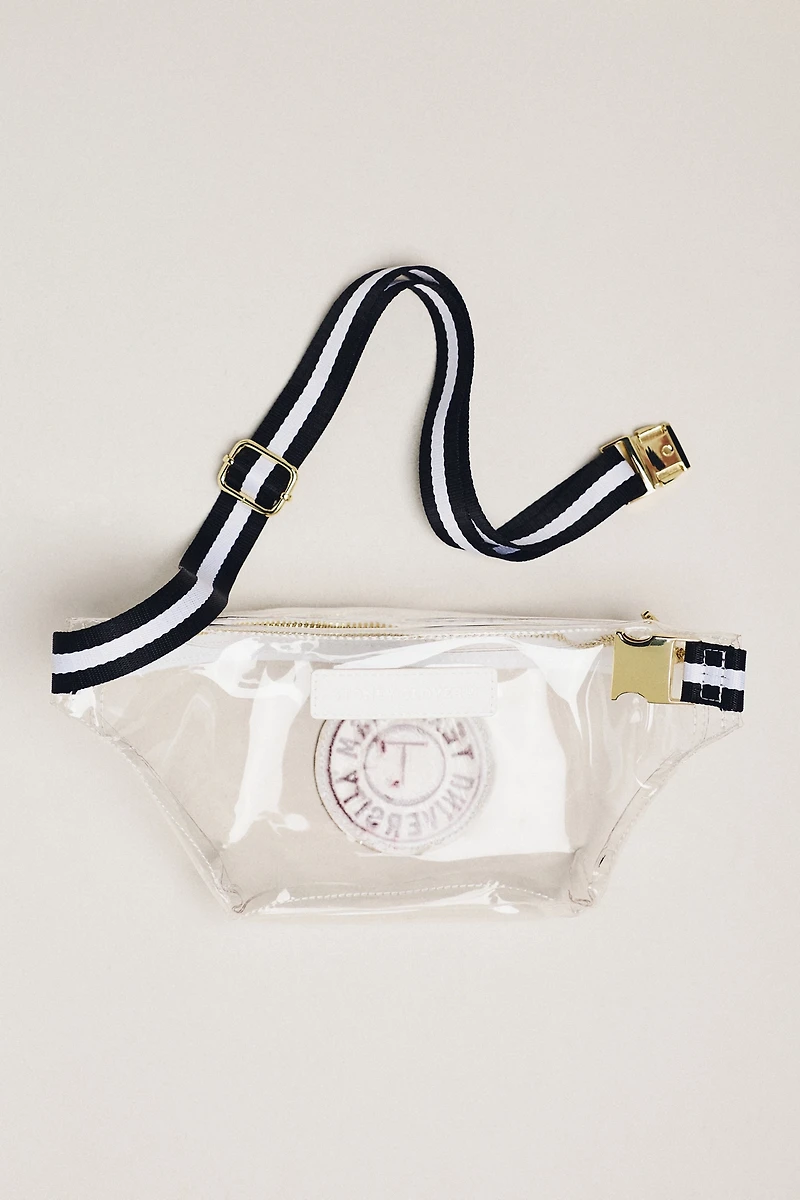 Stoney Clover Lane Clear College Football Belt Bag