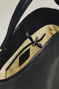 Flattered Joyce Leather Bucket Bag