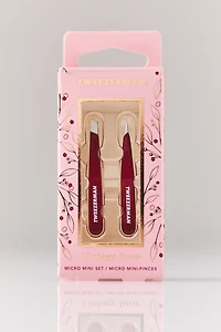 Tweezerman Vintage Rose Micro Mini Tweezer Set