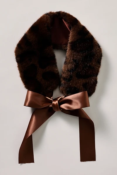 Violet & Brooks Faux-Fur Leopard Headband