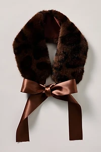 Violet & Brooks Faux-Fur Leopard Headband