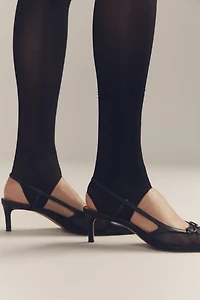 Lechery® Silky Shiny Stirrup Thigh-High Tights
