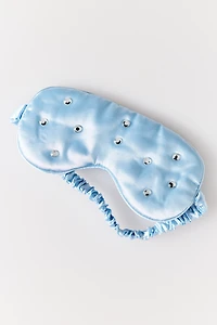Satin Sleep Mask With Gems