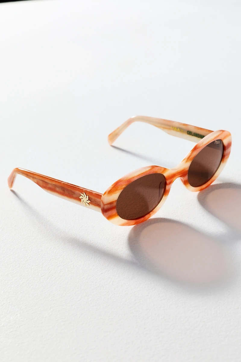I-SEA Oval Celandine Sunglasses