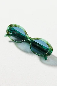 I-SEA Oval Celandine Sunglasses