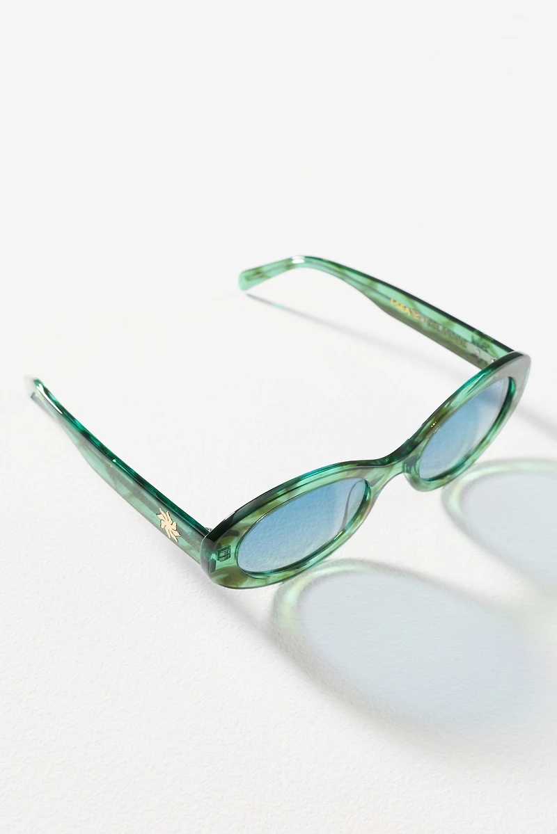 I-SEA Oval Celandine Sunglasses