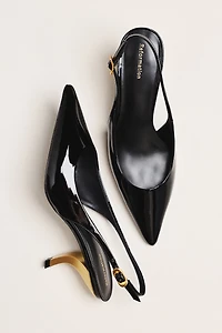 Reformation Cassie Slingback Heels