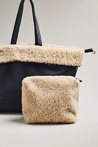 Reversible Sherpa Fleece Tote