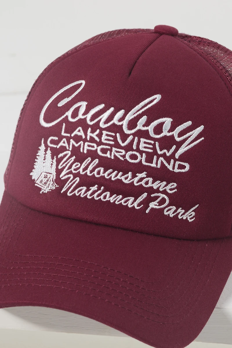 Worn/West Campground Trucker Hat