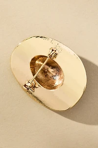 Western Cowboy Hat Brooch
