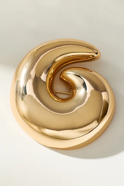 Swirl Brooch