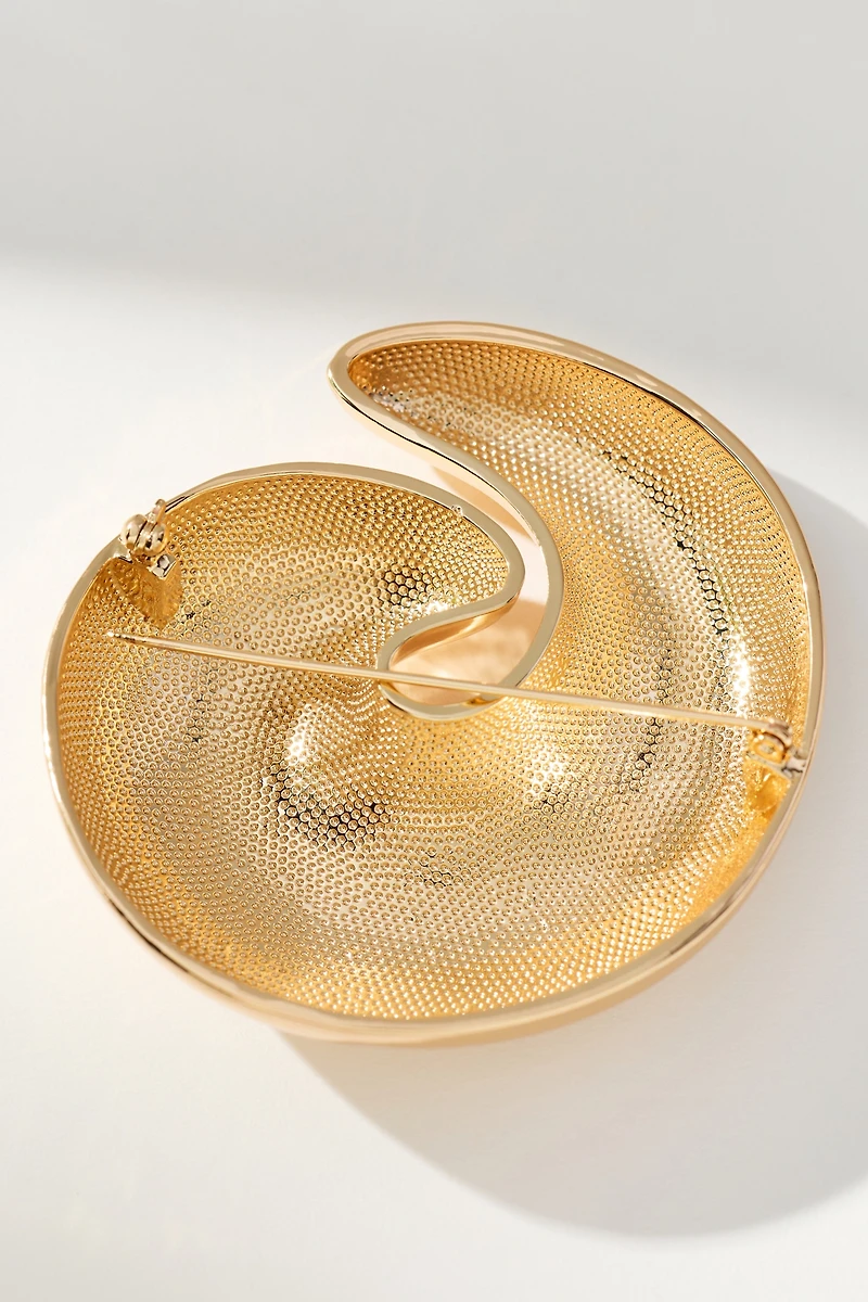 Swirl Brooch