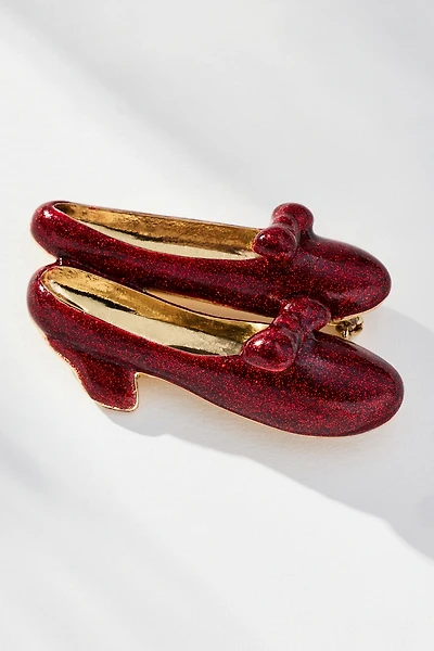 Ruby Red Slippers Brooch