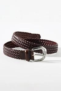 Western Buckle Woven Belt