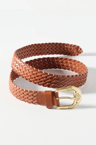 Western Buckle Woven Belt