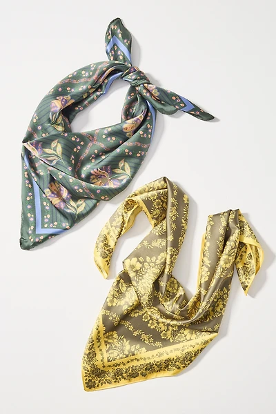 Icon Hair Scarves, Set of 2