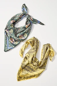 Icon Hair Scarves, Set of 2