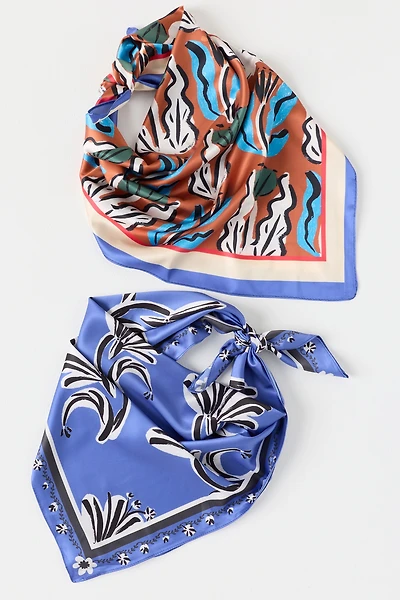 Celandine Printed Hair Scarves
