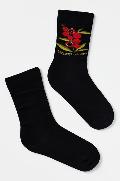 Farm Rio Knit Icon Crew Socks
