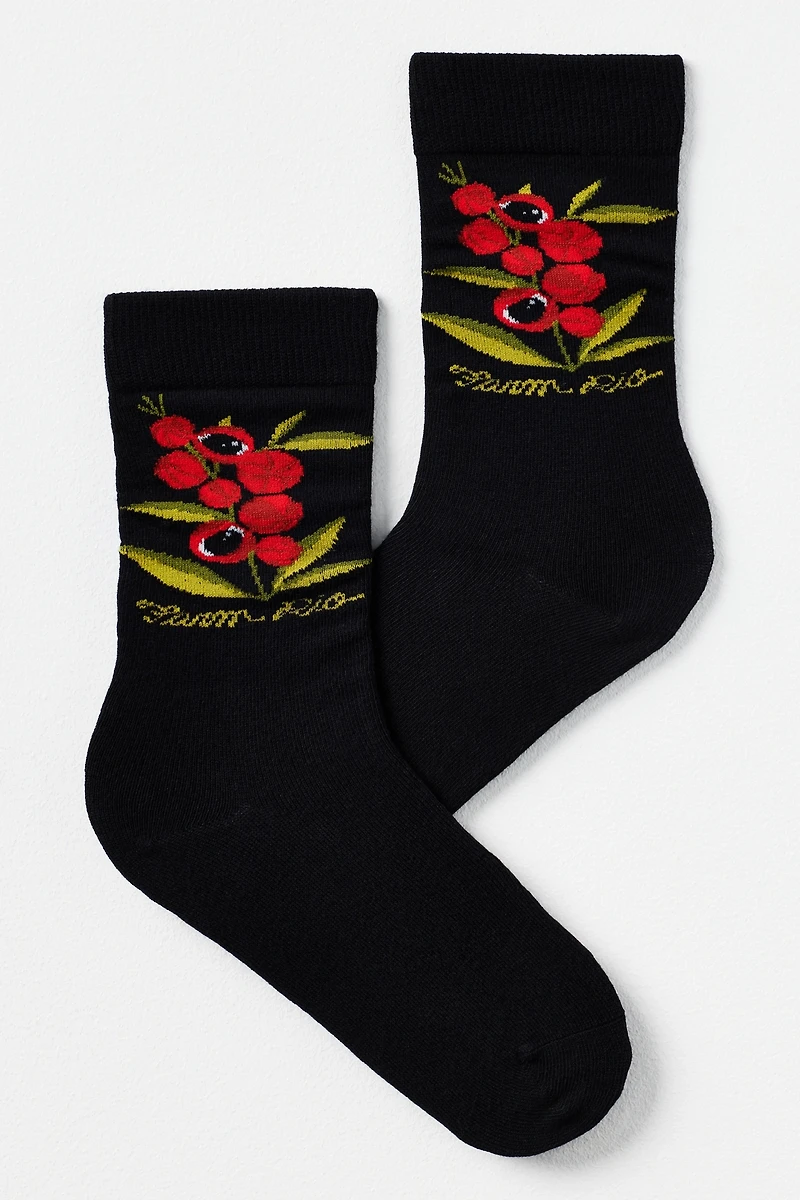 Farm Rio Knit Icon Crew Socks